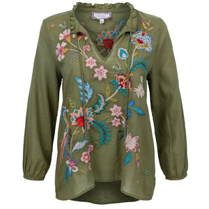 Johnny Was Field Blouse WOMEN - Clothing - Tops - Long Sleeved Johnny Was Collection