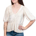 * Dylan Velvet Ruffle Top - FINAL SALE WOMEN - Clothing - Tops - Short Sleeved Dylan