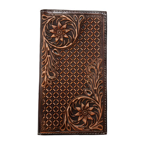 Nocona Floral Corners Rodeo Wallet MEN - Accessories - Wallets & Money Clips M&F Western Products