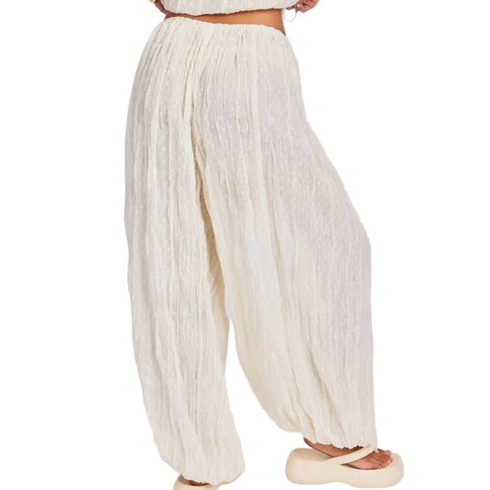 Sage The Label Solstice Harem Ivory Pants