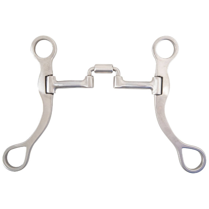 Classic Equine BitLogic 7-1/2" Cheek Low Port Barrel Bit