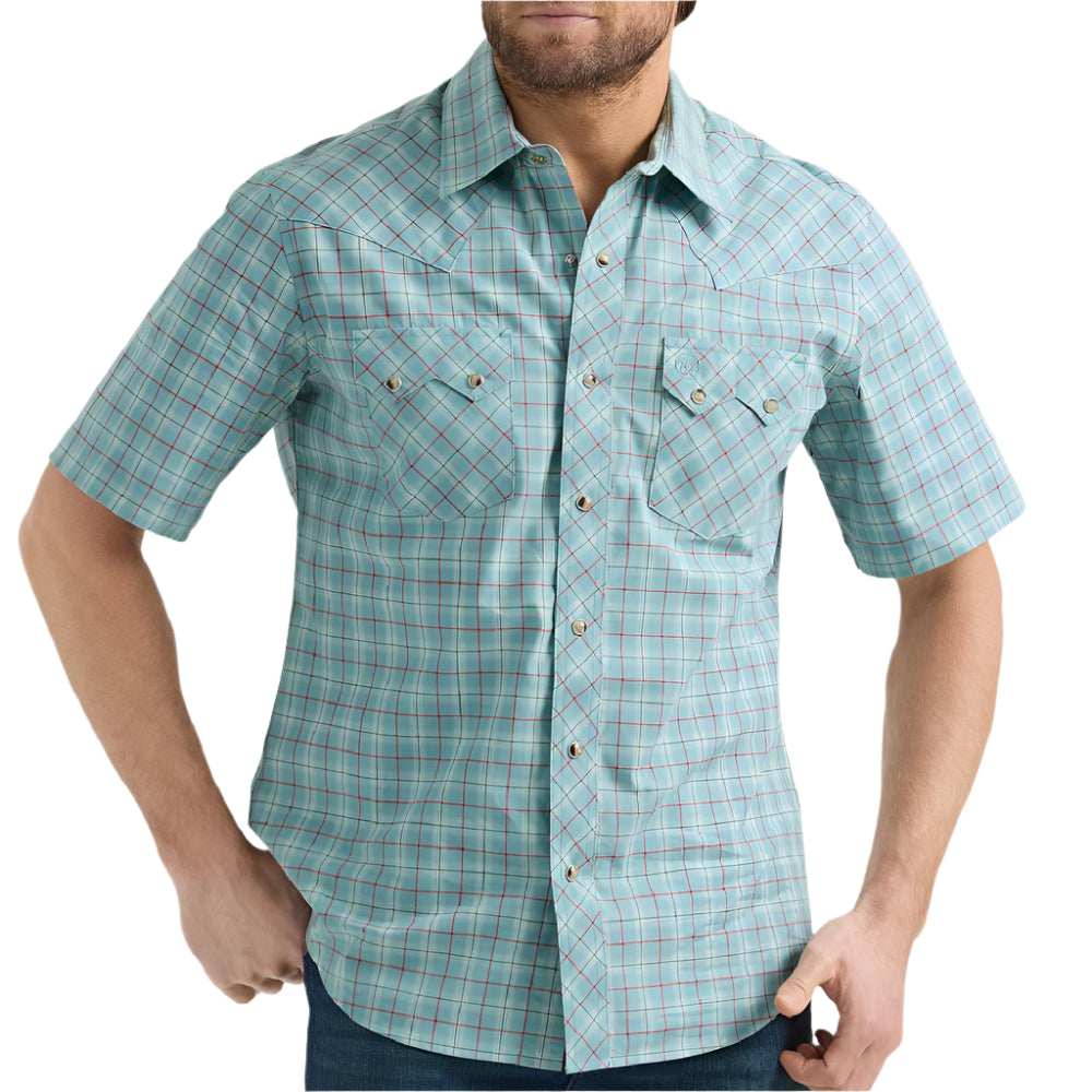 Wrangler Men's Retro Western Snap Shirt MEN - Clothing - Shirts - Short Sleeve Wrangler