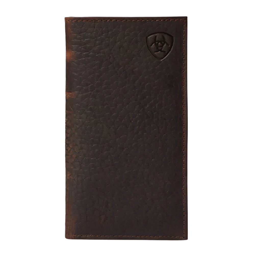 Ariat Distressed Shield Logo Rodeo Wallet MEN - Accessories - Wallets & Money Clips M&F Western Products