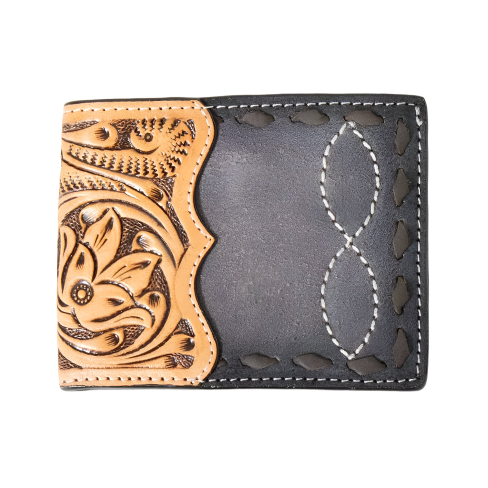 3D Floral Buck Lace Bifold Wallet MEN - Accessories - Wallets & Money Clips M&F Western Products