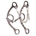 Sherry Cervi Long Shank Gag Barrel Bit w/Twisted Wire Dogbone Tack - Bits Classic Equine