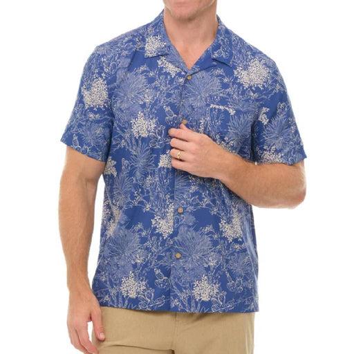 GameGuard Voyager Indigo Snap Shirt MEN - Clothing - Shirts - Short Sleeve GameGuard