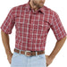 Wrangler Men's Wrinkle Resistant Plaid Shirt MEN - Clothing - Shirts - Short Sleeve Wrangler