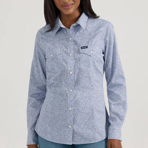 Wrangler Women's Retro Western Dress Shirt WOMEN - Clothing - Tops - Long Sleeved Wrangler