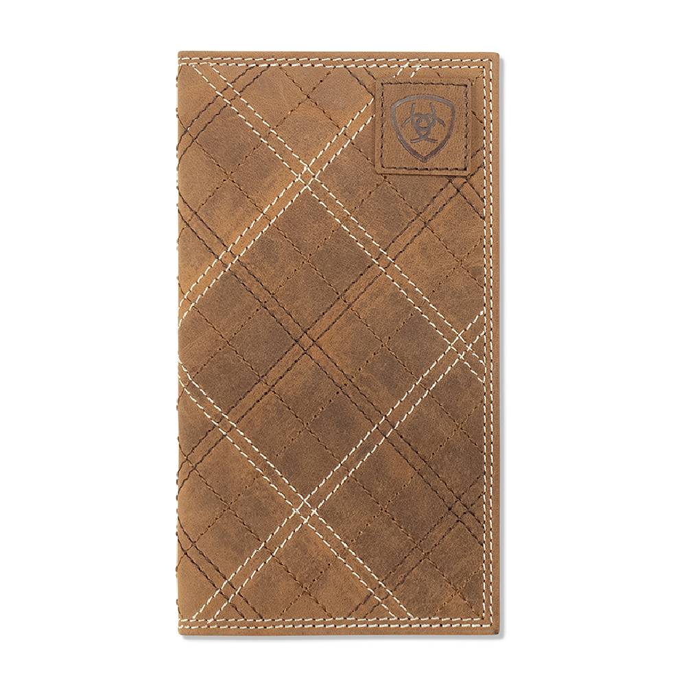 Ariat Cross Stitch Rodeo Wallet MEN - Accessories - Wallets & Money Clips M&F Western Products