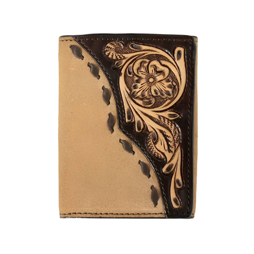 3D Roughout Overlay Trifold Wallet MEN - Accessories - Wallets & Money Clips M&F Western Products