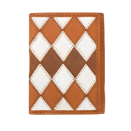 Nocona Diamond Patch Trifold Wallet MEN - Accessories - Wallets & Money Clips M&F Western Products
