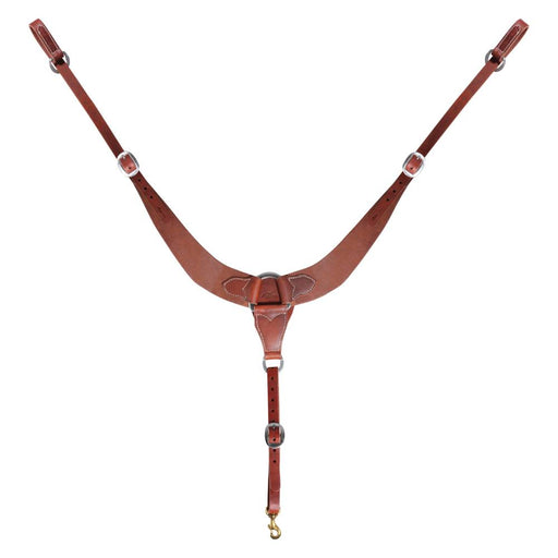 Professional's Choice Pulling Breast Collar Heavy Oiled Roughout Tack - Breast Collars Professional's Choice