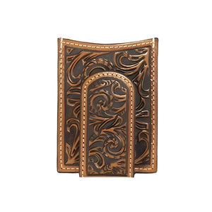 Nocona Scrolling Embossed Money Clip MEN - Accessories - Wallets & Money Clips M&F Western Products