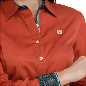 Cinch Women's Stripe Button Down Shirt WOMEN - Clothing - Tops - Long Sleeved Cinch