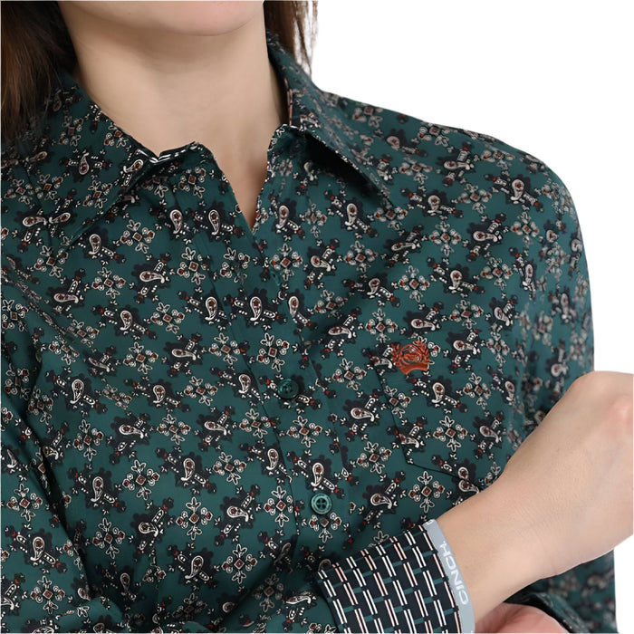 * Cinch Women's Paisley Print Shirt - FINAL SALE WOMEN - Clothing - Tops - Long Sleeved Cinch