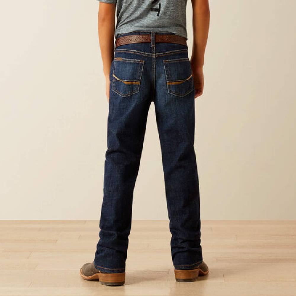 Ariat Boy's B4 Relaxed Rolland Boot Cut Jean