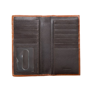 Nocona Calf Hair Longhorn Overlay Rodeo Wallet MEN - Accessories - Wallets & Money Clips M&F Western Products