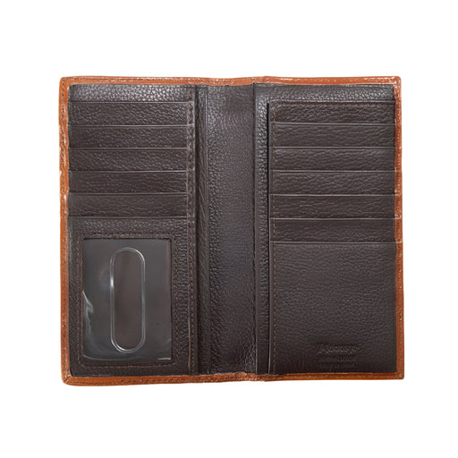 Nocona Calf Hair Longhorn Overlay Rodeo Wallet MEN - Accessories - Wallets & Money Clips M&F Western Products