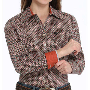 Cinch Women's Geo Print Shirt WOMEN - Clothing - Tops - Long Sleeved Cinch