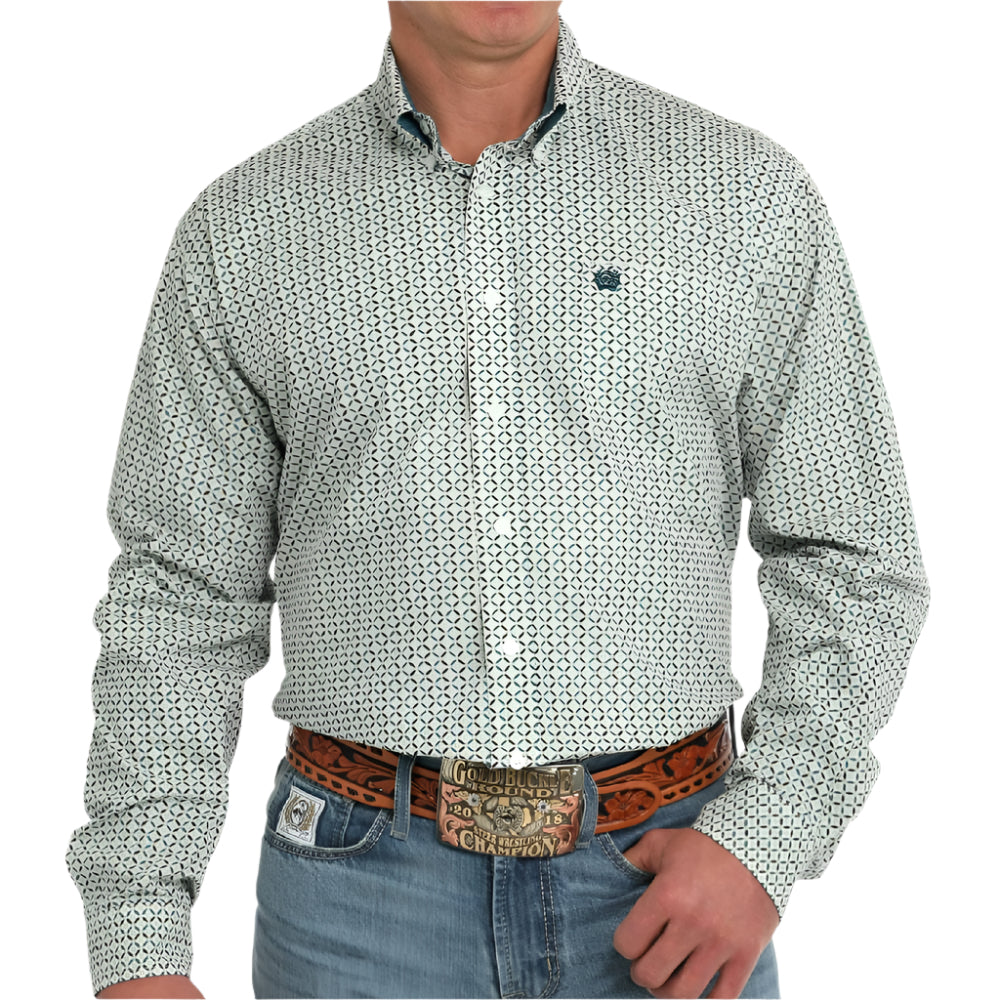 Cinch Men's Geo Print Shirt MEN - Clothing - Shirts - Long Sleeve Cinch