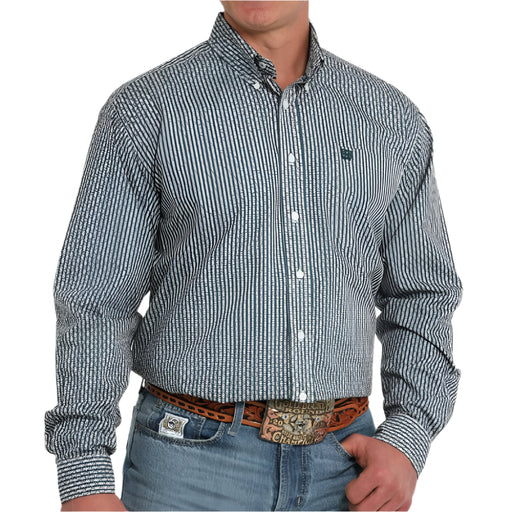 Cinch Men's Geo Stripe Shirt MEN - Clothing - Shirts - Long Sleeve Cinch
