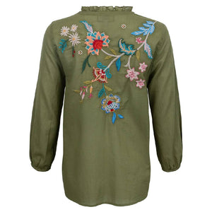 Johnny Was Field Blouse WOMEN - Clothing - Tops - Long Sleeved Johnny Was Collection