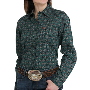 Cinch Women's Paisley Print Shirt WOMEN - Clothing - Tops - Long Sleeved Cinch