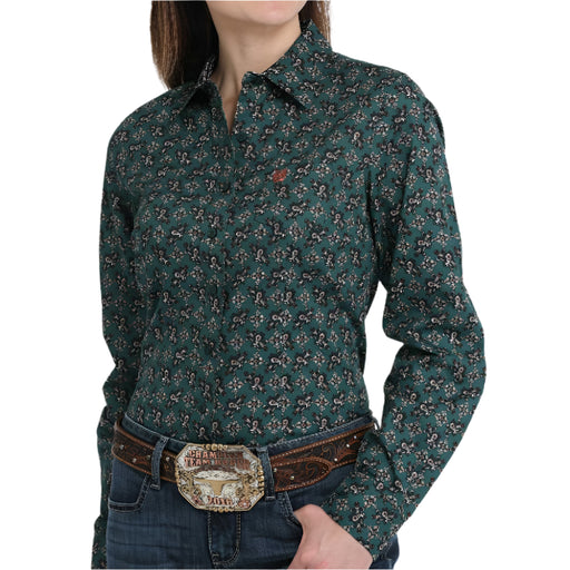 * Cinch Women's Paisley Print Shirt - FINAL SALE WOMEN - Clothing - Tops - Long Sleeved Cinch