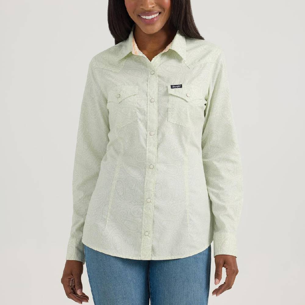 Wrangler Women's Retro Western Dress Shirt WOMEN - Clothing - Tops - Long Sleeved Wrangler