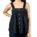 Dylan Talulah Washed Black Cami WOMEN - Clothing - Tops - Sleeveless Dylan