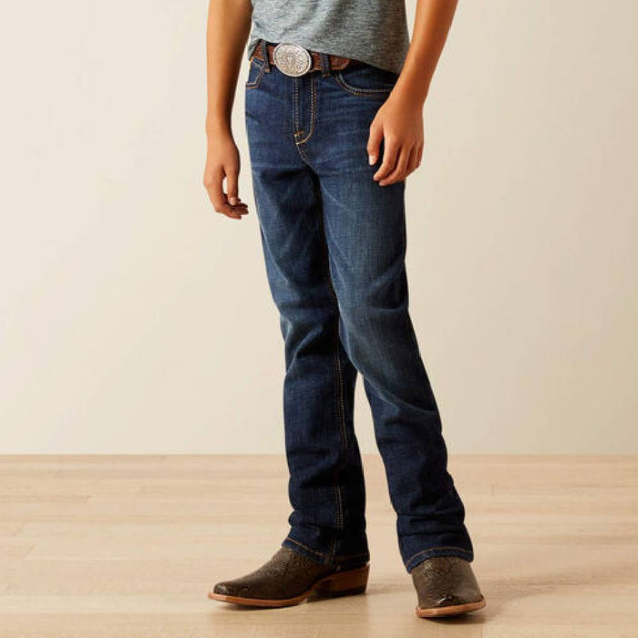 Ariat Boy's B4 Relaxed Rolland Boot Cut Jean KIDS - Boys - Clothing - Jeans Ariat Clothing
