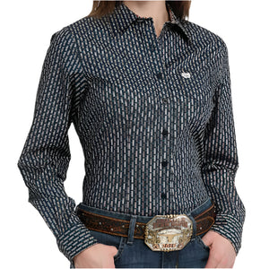 Cinch Women's Geo Stripe Shirt WOMEN - Clothing - Tops - Long Sleeved Cinch