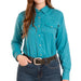 Rock & Roll Denim Women's Peacock Tek Ripstop Pearl Snap Shirt WOMEN - Clothing - Tops - Long Sleeved Panhandle