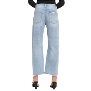 Super High Rise Barrel Jeans