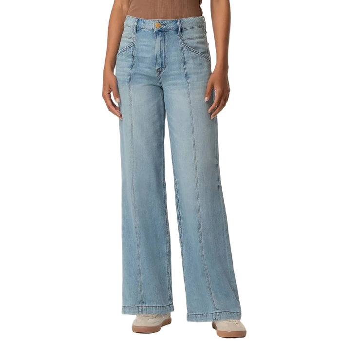 Kut Jodi High Rise Princess Seam Wide Leg Jean