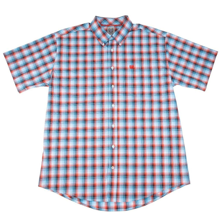Cinch Men's Plaid Button Down MEN - Clothing - Shirts - Long Sleeve Cinch