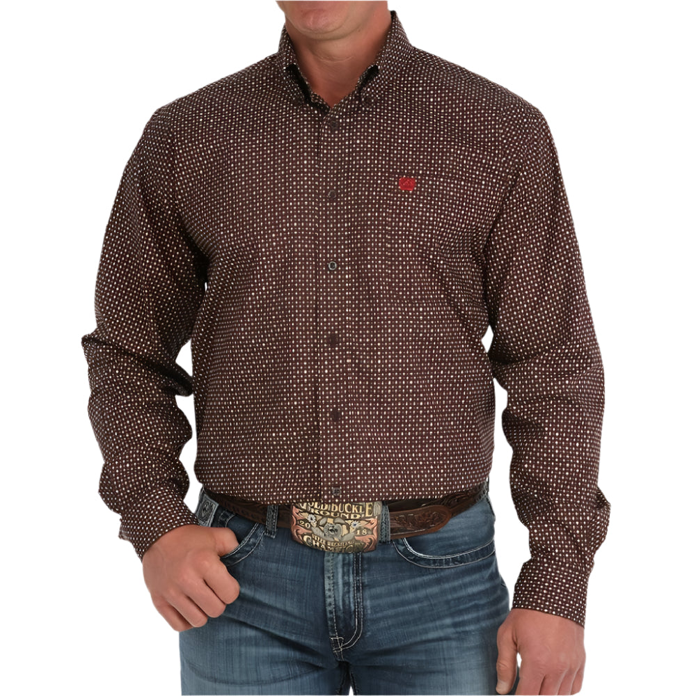 Cinch Men's Geo Print Button Shirt MEN - Clothing - Shirts - Long Sleeve Cinch