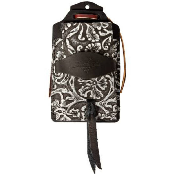 Professional's Choice Leather Cell Phone Case Tack - Saddle Accessories Professional's Choice Black/White Paisley