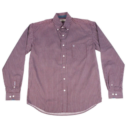 Stetson Men's Diamond Geo Print Snap Shirt MEN - Clothing - Shirts - Long Sleeve Stetson