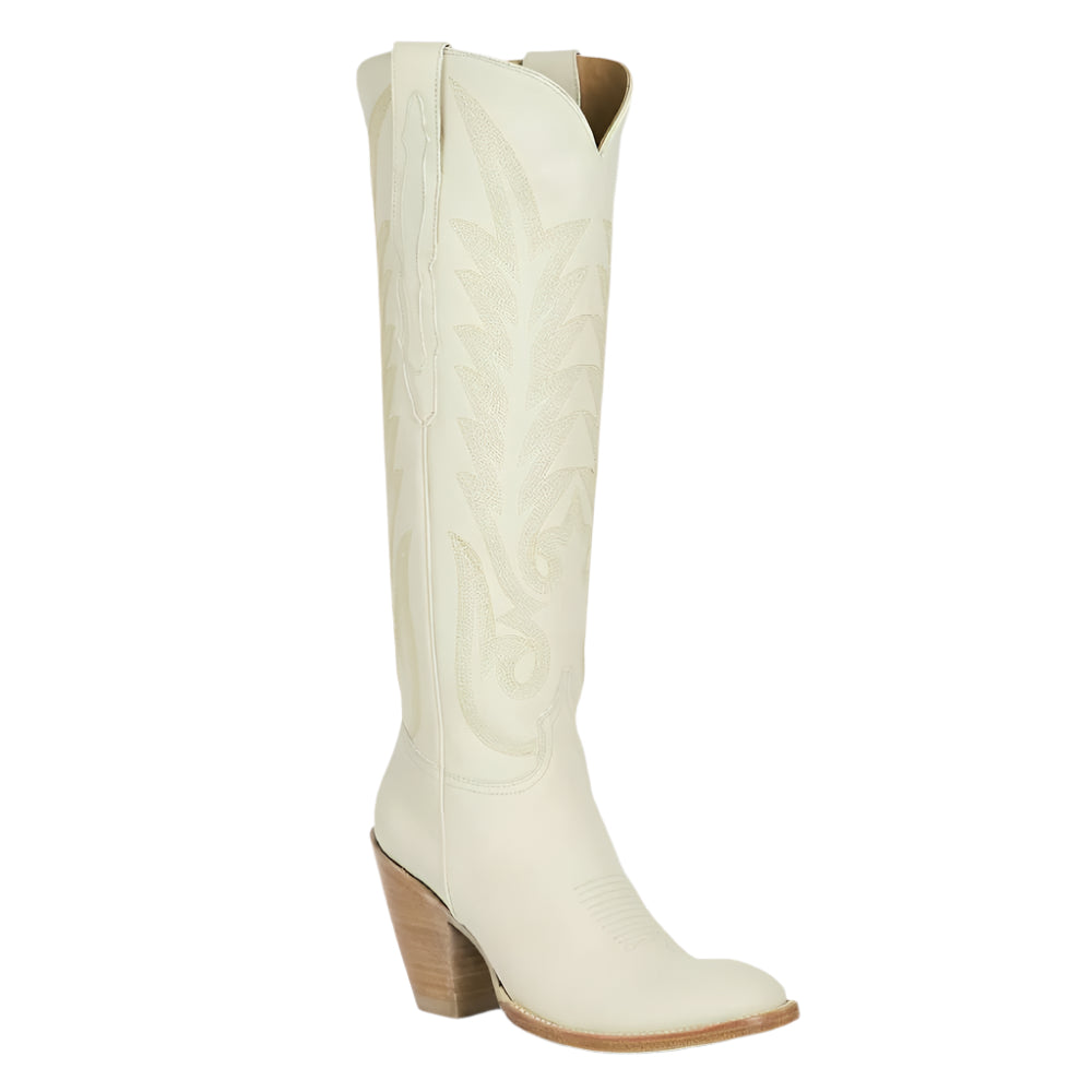 Lucchese Jasmine Boot - Cream WOMEN - Footwear - Boots - Western Boots LUCCHESE BOOT CO.