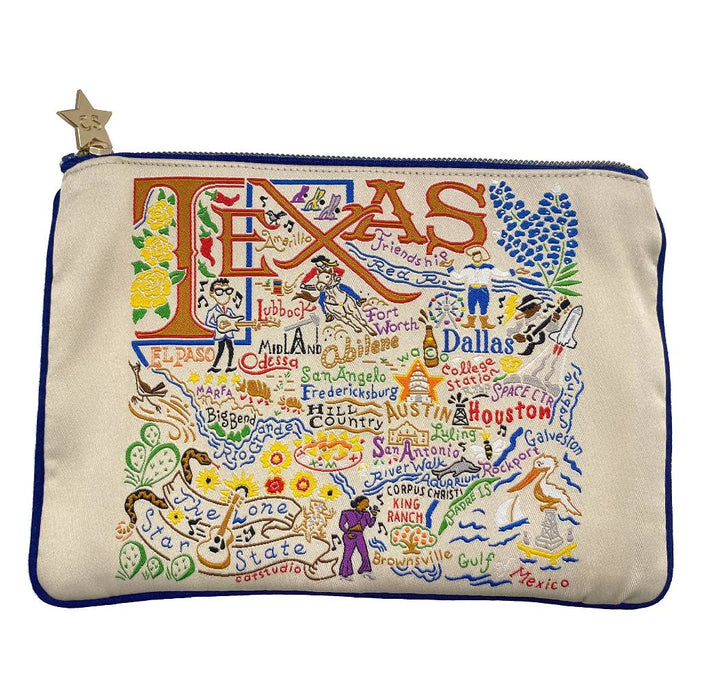 Texas Zip Pouch ACCESSORIES - Luggage & Travel - Cosmetic Bags Catstudio