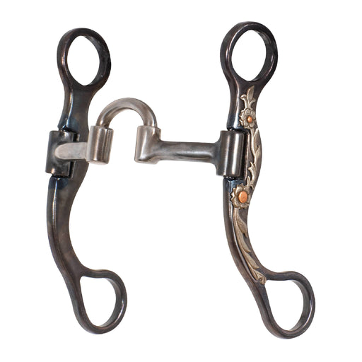 Classic Equine BitLogic 6" Short Shank Blued Iron Correction Bit Tack - Bits Classic Equine