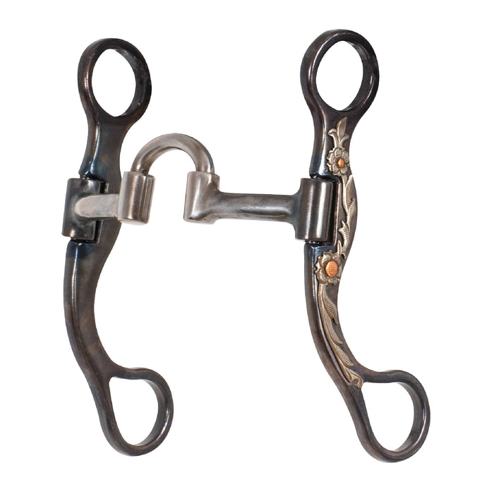 Classic Equine BitLogic 6" Short Shank Blued Iron Correction Bit Tack - Bits Classic Equine