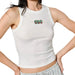Ozzy Olive Beaded Tank WOMEN - Clothing - Tops - Sleeveless Pretty Garbage