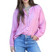 Dylan Gigi Love Pink Blouse WOMEN - Clothing - Tops - Long Sleeved Dylan