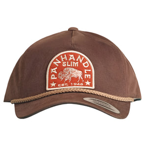 Panhandle Slim Buffalo Cap HATS - BASEBALL CAPS Panhandle