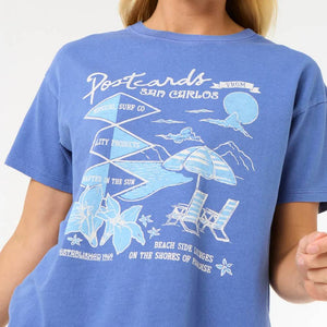 Rip Curl Women's Postcard Relaxed Tee WOMEN - Clothing - Tops - Short Sleeved Rip Curl