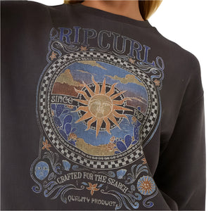 Rip Curl Women's Luna Relaxed Crew Sweatshirt WOMEN - Clothing - Pullovers & Hoodies Rip Curl