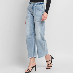 Super High Rise Barrel Jeans