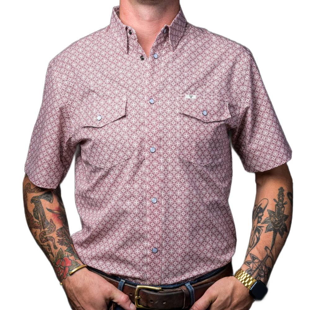 Ferrell Brand Diamond Snap Shirt MEN - Clothing - Shirts - Short Sleeve Ferrell Brand